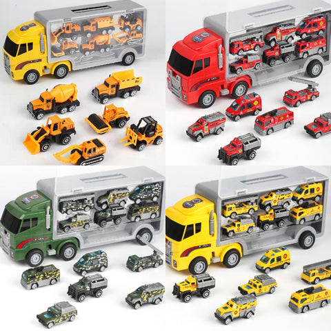 Truck Toy Set Children's Die-cast Vehicles Mini Cars in 1 Big Truck Carrier TS2802 1 - Funny Fisher Shop 450c12c9622c47889626e8bfdd2cb5cb tplv aphluv4xwc origin - Funny Fisher Shop