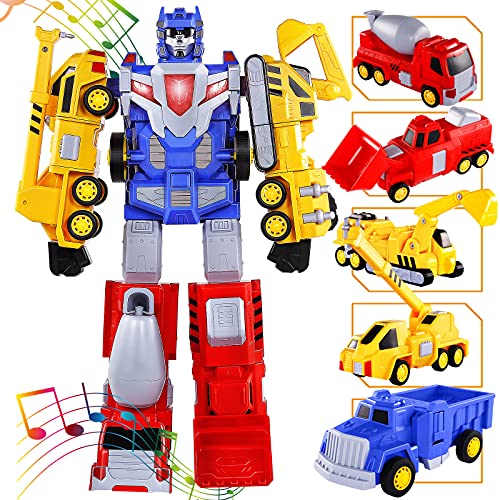 Construction Vehicles Transform Robot Kids Toys TS2802 Default Title Official Toyss Merch