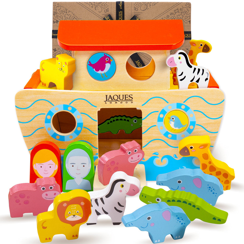 Wooden Noahs Ark - Wooden Animal Toy PM1108 base Official JT Merch